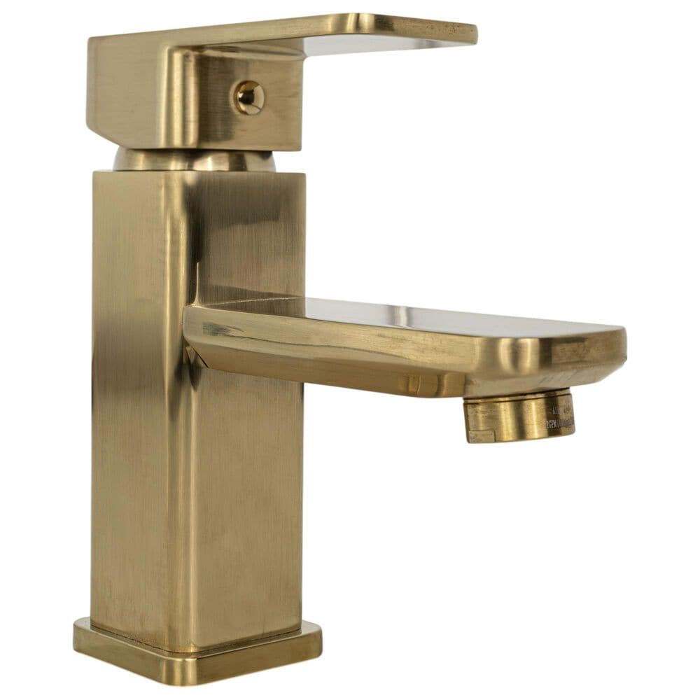 MS International 1-Handle Bathroom Faucet in Matte Gold, , large