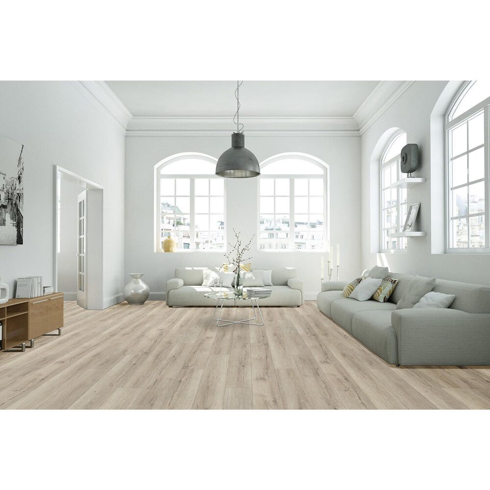 Happy Feet International Stone Elegance II Platinum Oak 7.25&quot; x 48&quot; Luxury Vinyl Plank, , large