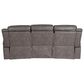 Linon Home Decor Galloway Manual Sofa in Stone Gray, , large