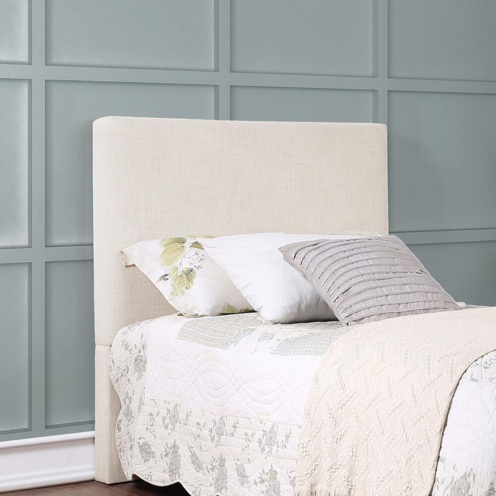 Pacific Landing Pirro Twin Upholstered Headboard in Sand, , large
