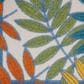Nourison Aloha ALH18 10" x 14" Ivory and Multicolor Indoor/Outdoor Area Rug, , large