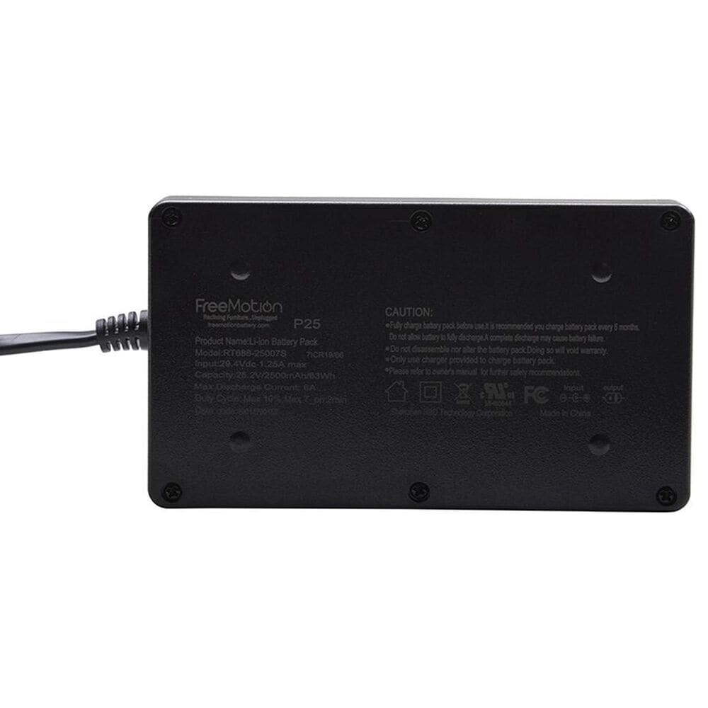 Simeon Collection FreeMotion 2500mAh Battery in Black, , large