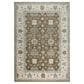 RIZZY Belmont 6" x 9" Brown, Ivory and Light Blue Area Rug, , large