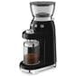SMEG Conical Burr Coffee Grinder in Black, , large