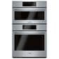 Bosch 30" Single Electric Convection Wall Oven with Built-In Microwave in Stainless Steel, , large