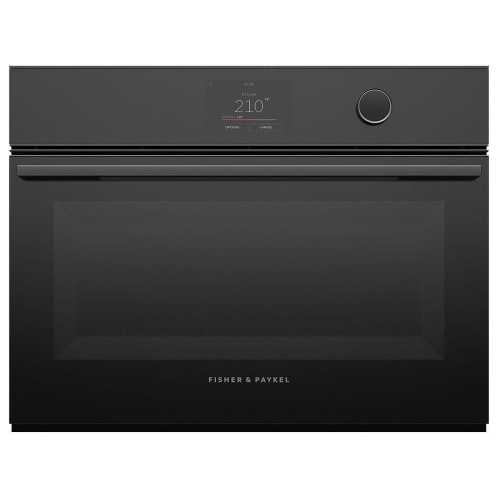 Fisher & Paykel 24 Single Electric Wall Oven with 23-Function and Convection in Black, , large