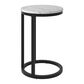 CorLiving Side Table in Black and White, , large