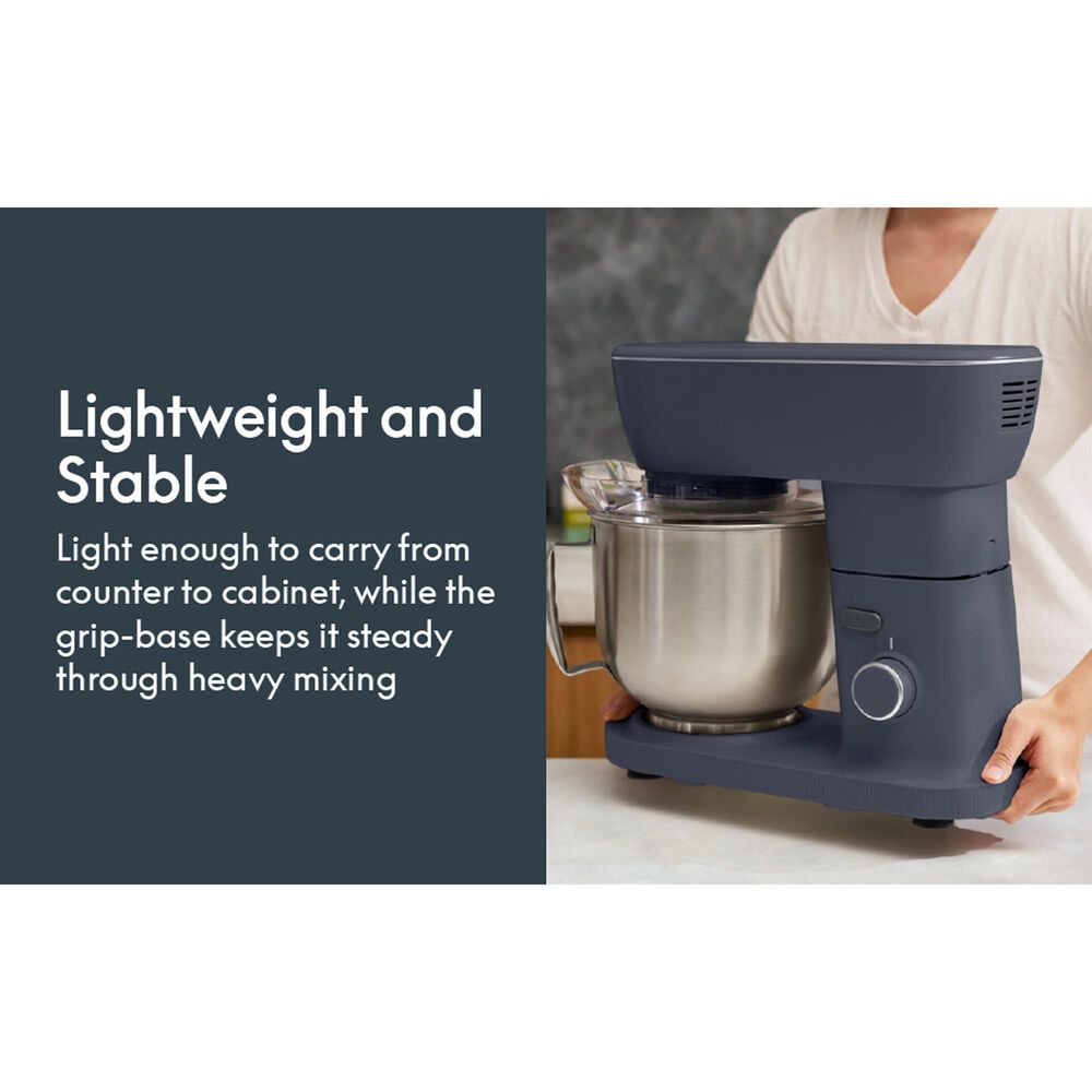 Bella 5.3 Quart Stand Mixer in Denim, , large