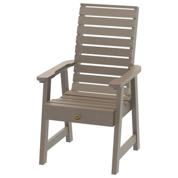 Highwood USA Glennville Patio Dining Chair in Woodland Brown, , large