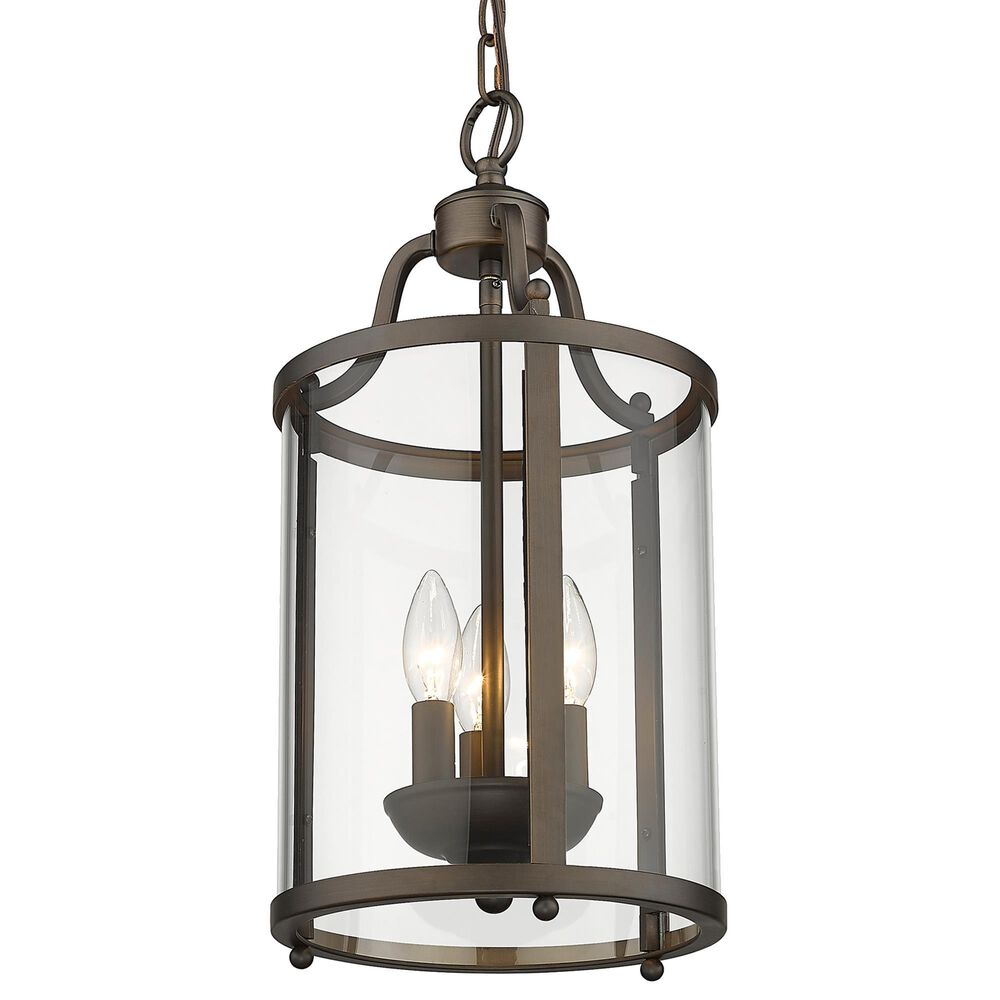 Golden Lighting Payton 3-Light Pendant in Rubbed Bronze, , large