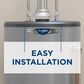 GE Appliances RealMAX Choice 40-Gallon Short Liquid Propane Atmospheric Water Heater in Gray, , large