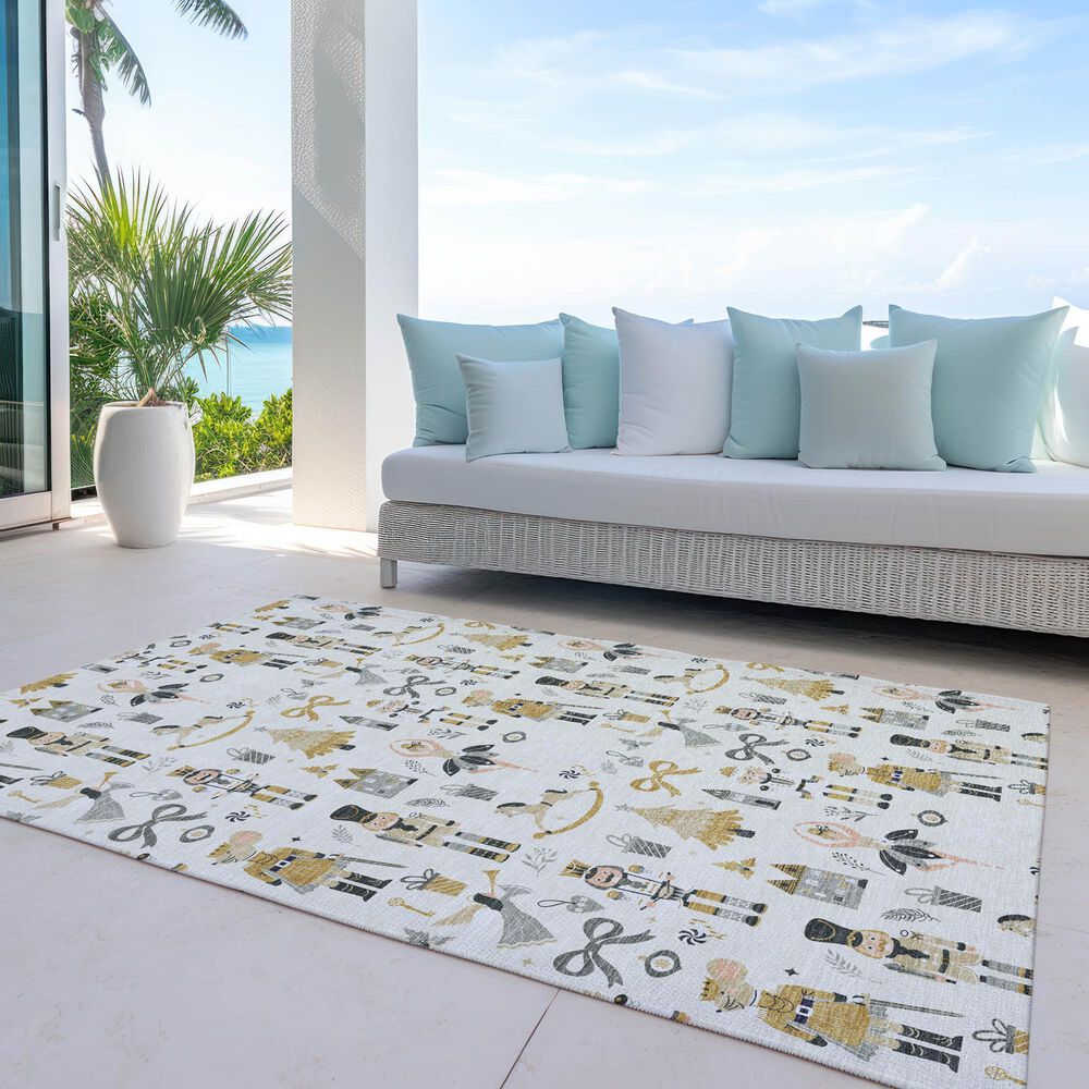 Dalyn Rug Company Wonderland WN35 Ivory 3&#39; x 5&#39; Area Rug, , large