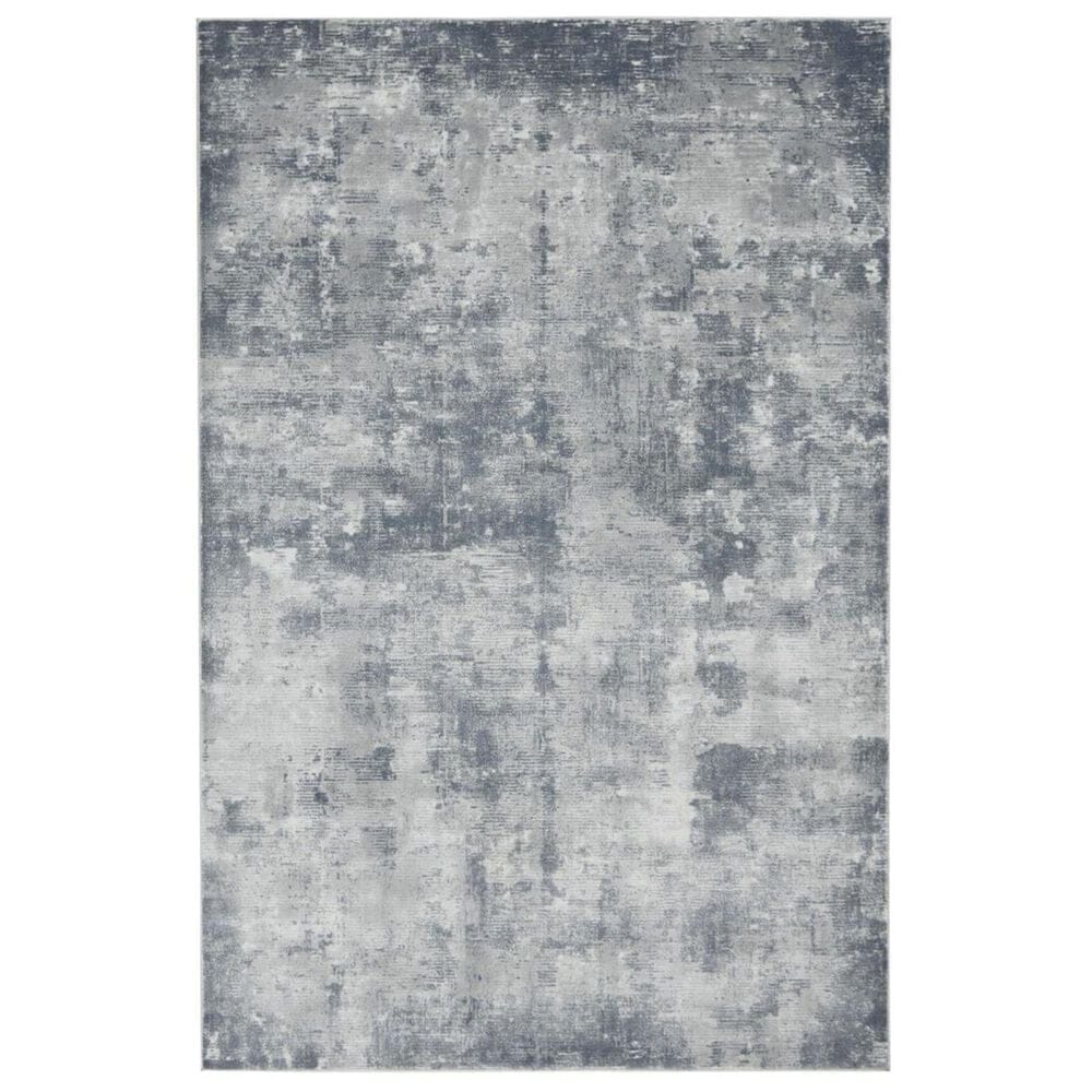 Nourison Rustic Textures RUS05 2"2" x 7"6" Grey Runner, , large