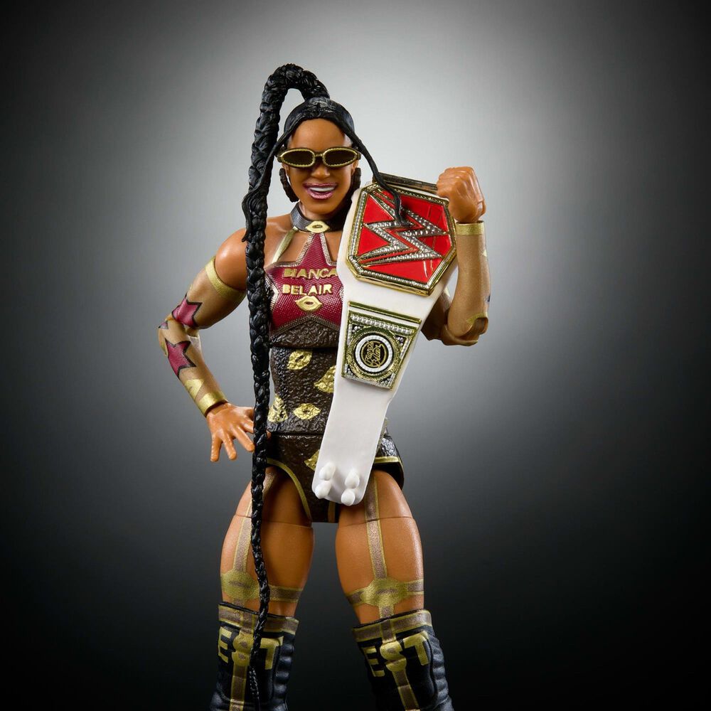 Mattel Elite Premium Live Event Bianca Belair Action Figure in Multicolor, , large