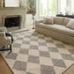 Chris Loves Julia x Loloi Francis 9"3" x 13" Beige and Charcoal Area Rug, , large
