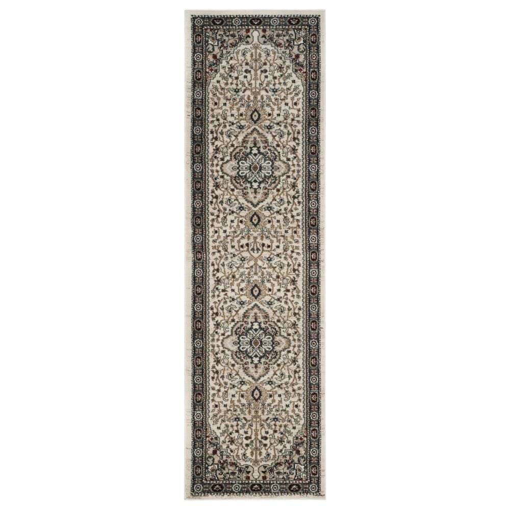 Safavieh Lyndhurst 2"3" x 12" Cream and Beige Runner, , large