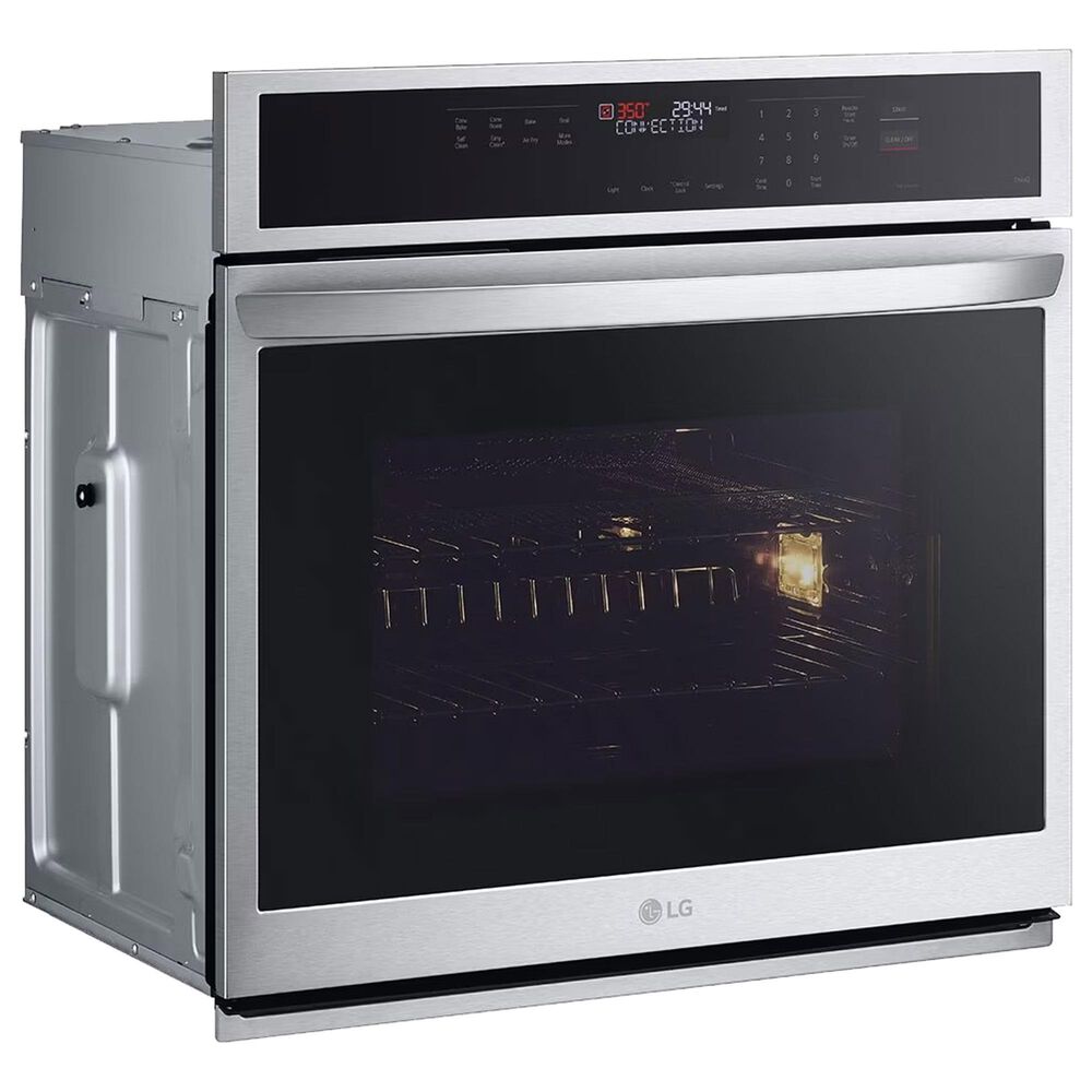 LG 4.7 cu. ft. Smart Single Wall Oven with Fan Convection, Air Fry, PrintProof Stainless Steel, , large