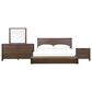Urban Home Totes 4-Piece King Bedroom Set in English Walnut, , large