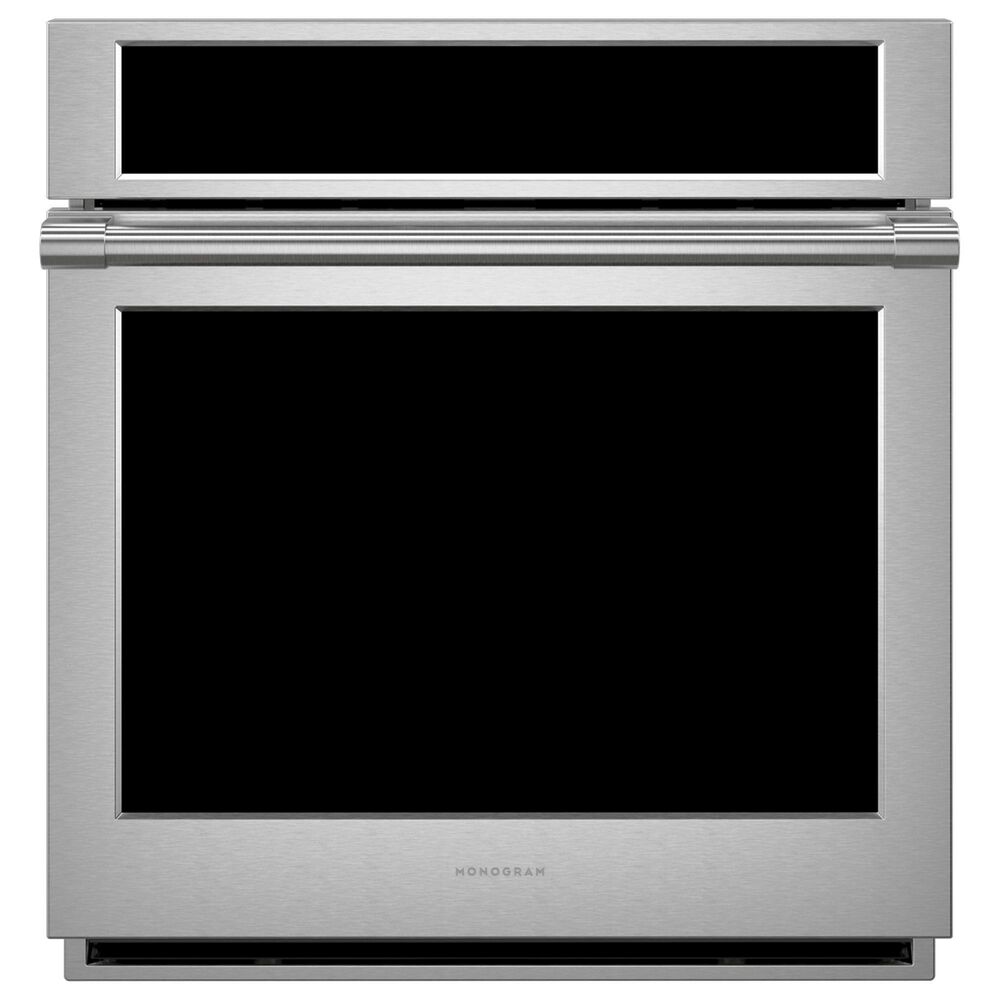 Monogram 27&quot; Smart Electric Convection Single Wall Oven Statement Collection - Stainless Steel, , large