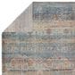 Jaipur Eden Acantha 8" x 10" Aegean Blue Area Rug, , large