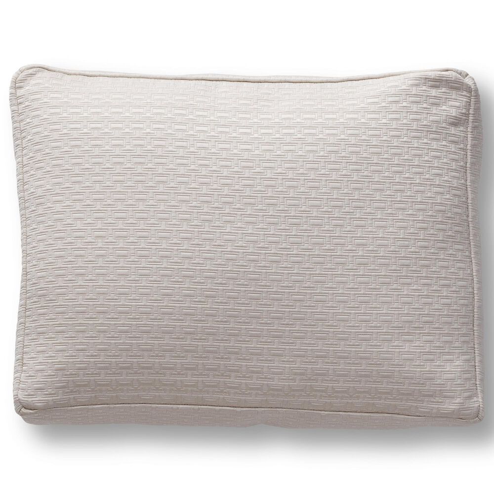 Ann Gish Pavilion 36" x 25" Box Throw Pillow in Champagne, , large