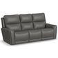 Oxford Furniture Carter 3-Piece Power Reclining Living Room Set in Smoke Gray, , large