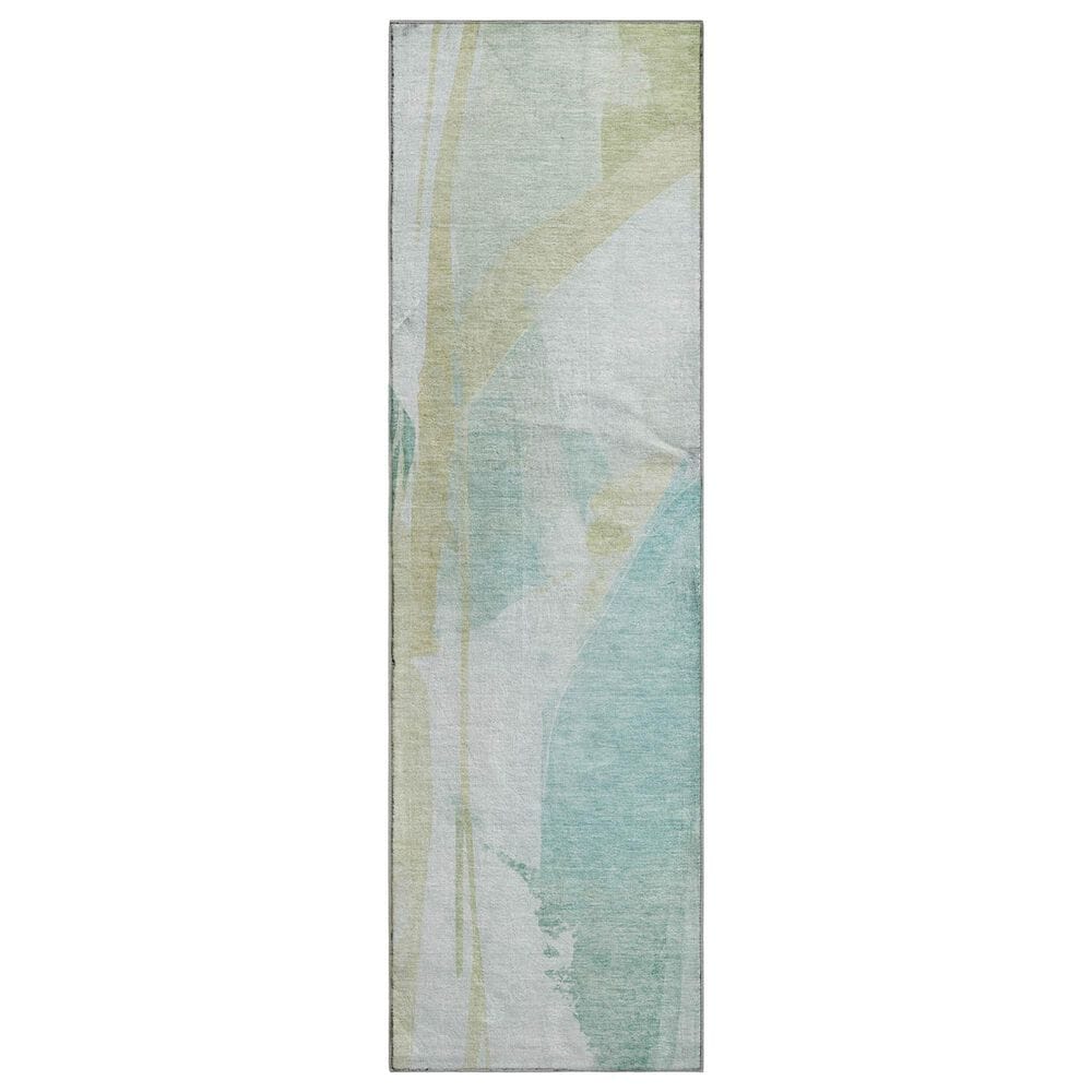 Dalyn Rug Company Ravenna RN7 2"3" x 7"6" Teal Runner, , large