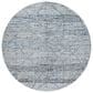 Dalyn Rug Company Portico PO1 Blue 8" Round Area Rug, , large