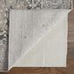 Feizy Macklaine 9"2" x 12" Beige and Silver Area Rug, , large