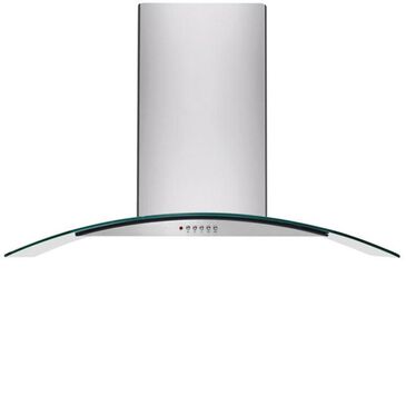 Frigidaire 42" Island Mount Chimney Range Hood with 400 CFM Internal Blower, , large