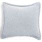Pom Pom At Home Malibu 20" Square Throw Pillow in Light Blue, , large