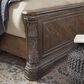 Signature Design by Ashley Charmond King Bed in Dark Brown, , large
