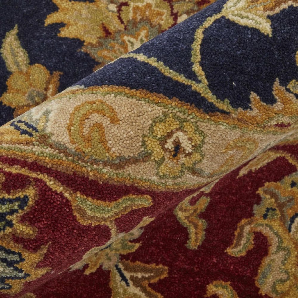 Feizy Rugs Wagner Navy and Red 5&#39; x 8&#39; Area Rug, , large