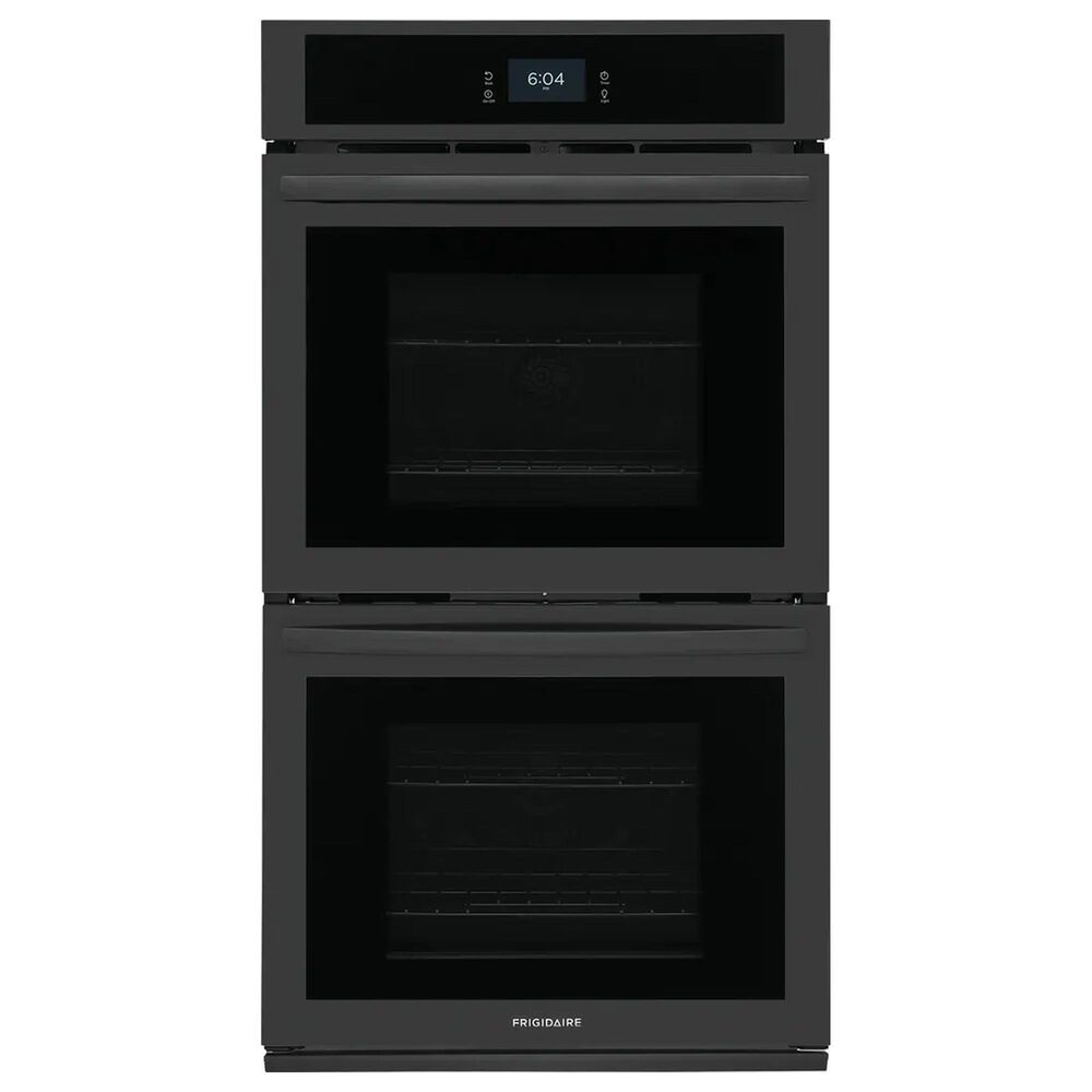 Frigidaire 27" Double Electric Wall Oven with Fan Convection in Black, , large