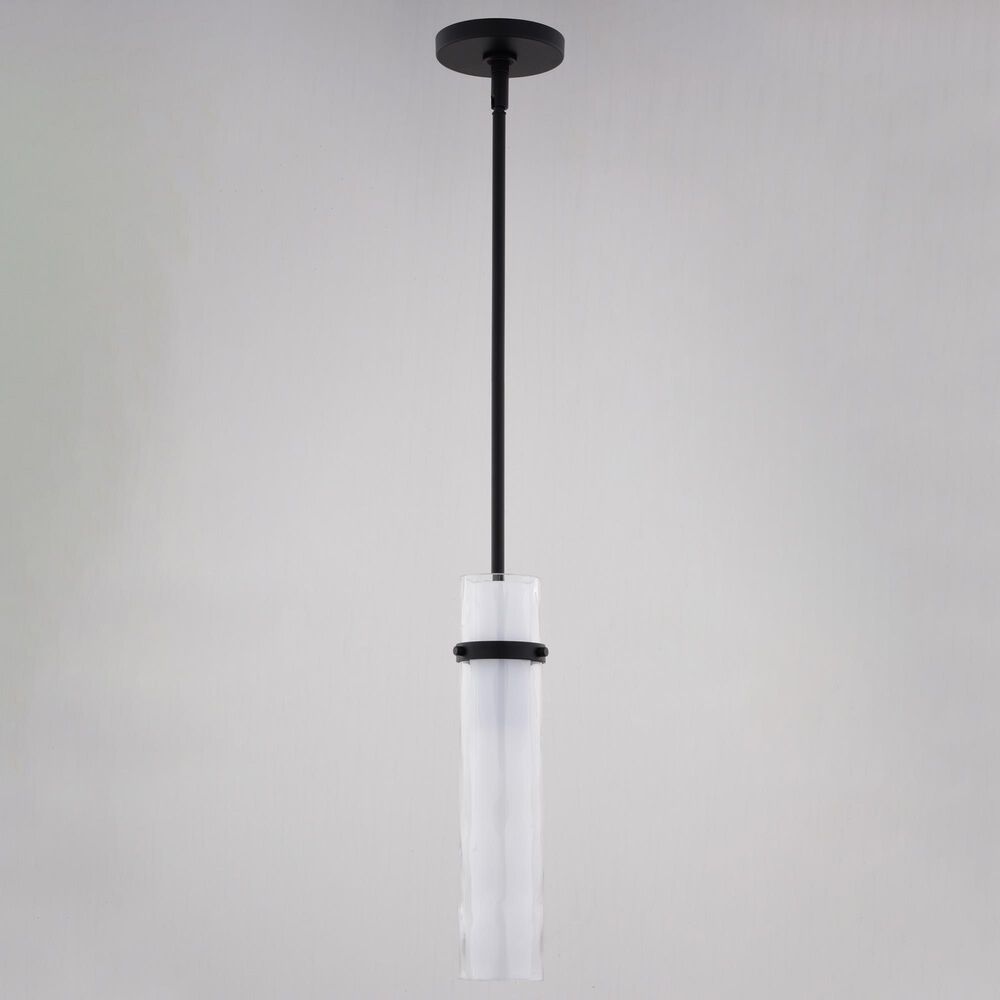 Vaxcel Vilo 1-Light Mini Pendant in Matte Black, , large