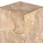 TimberHaus Teak Slice Medium Square Pedestal in Bleached Teak, , large
