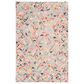 Safavieh Micro-Loop 4" x 6" Gray and Pink Area Rug, , large