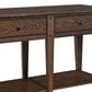 Belle Furnishings Lake House Sofa Table in Rustic Brown, , large