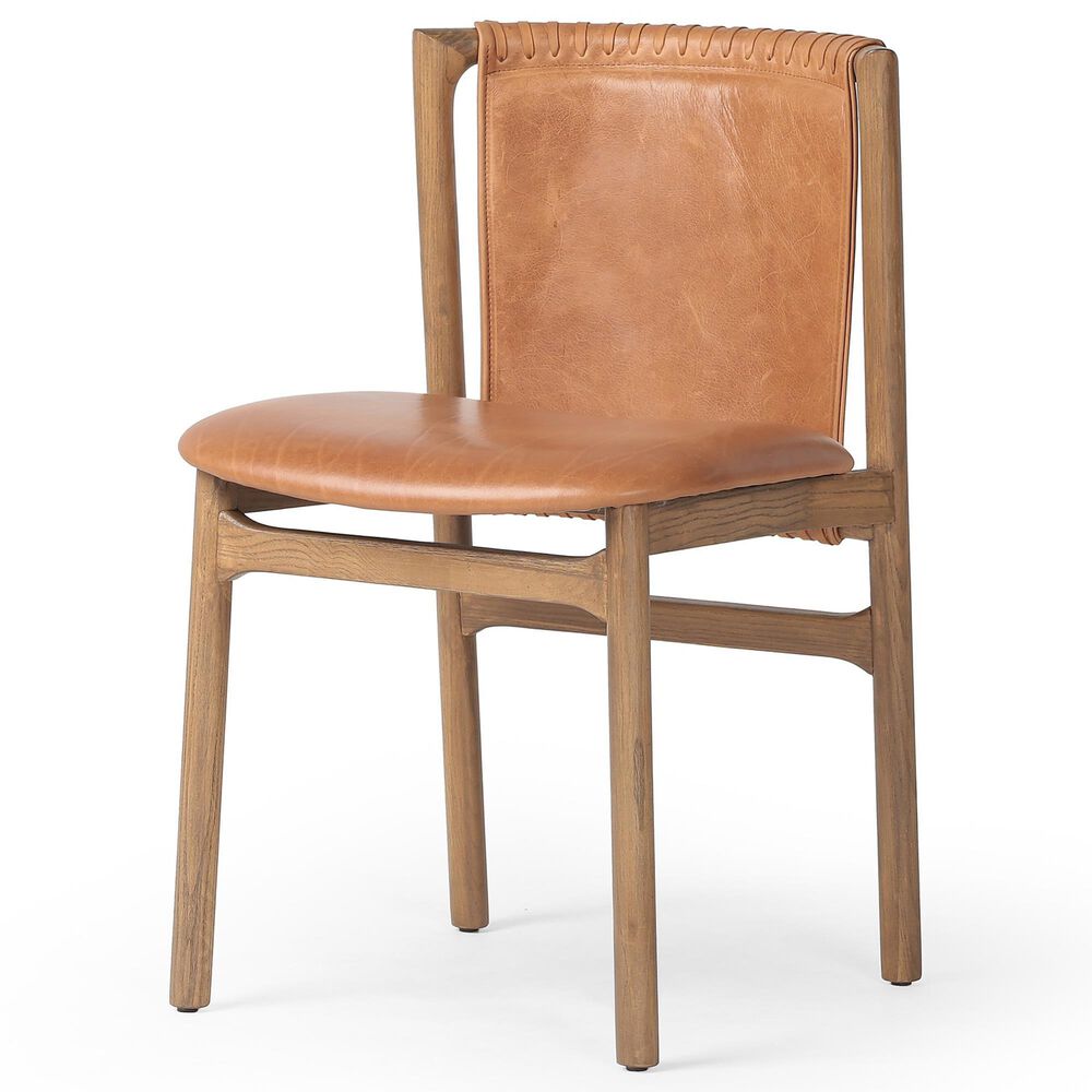 Four Hands Baden Side Chair in Haven Tobacco, , large