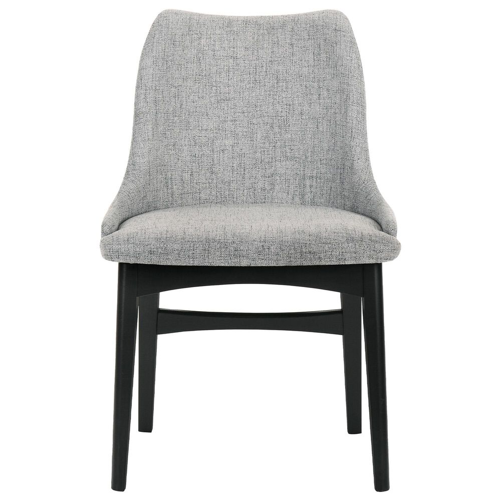 Blue River Westmont and Azalea 5-Piece Dining Set with Gray Cushion in Black, , large