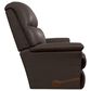 La-Z-Boy Reed Manual Rocker Recliner with Swivel Base in Vacation Walnut, , large