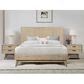 Blue River Baly 3-Piece Queen Platform Bed Set in Gray Sandblast Summer, , large