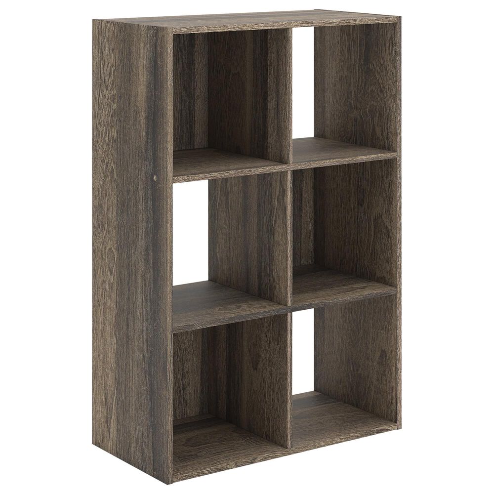 Ashley Shallifer 6-Cube Organizer in Brown, , large
