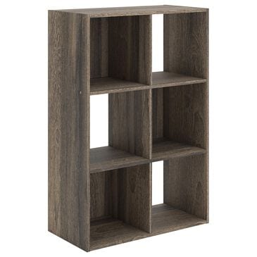 Ashley Shallifer 6-Cube Organizer in Brown, , large