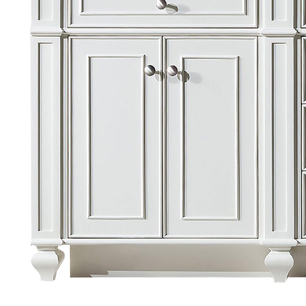 James Martin Vanities Bristol 72" Double Bathroom Vanity in Bright White with 3 cm Eternal Jasmine Pearl Silestone Top, Rectangular Sinks and FreePower Wireless Charger, , large