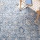 Safavieh Dream DRM408J 4" x 6" Grey and Turquoise Area Rug, , large