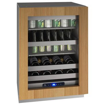 U-Line 5.2 Cu. Ft. Beverage Center in Stainless Steel, , large