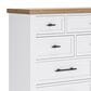 Ashley Ashbryn Dresser in White and Natural, , large