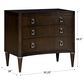 Vanguard Furniture Lillet Lamp Table in Merino Shadow, , large