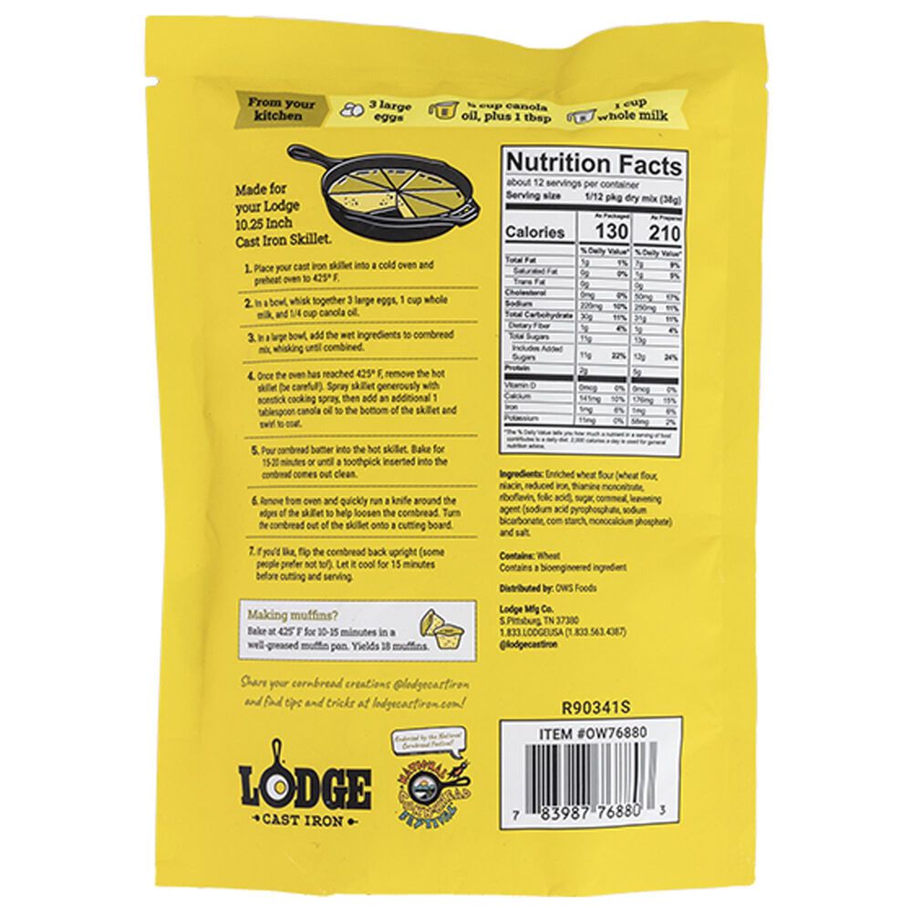 Lodge Sweet Spot Skillet Cornbread Mix - Sweet Spot, , large
